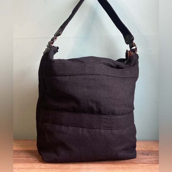 Gap Wool Blend Hobo Bucket Bag - Picture 5 of 11